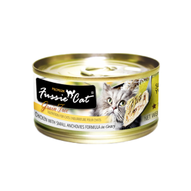 FUSSIE CAT純天然貓罐頭(雞肉+白魚)80G FUSSIE CAT純天然貓罐頭(雞肉+白魚)80G